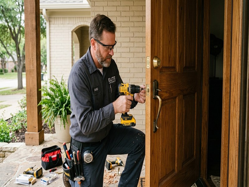 Smart lock pairing Menlo Park home automation